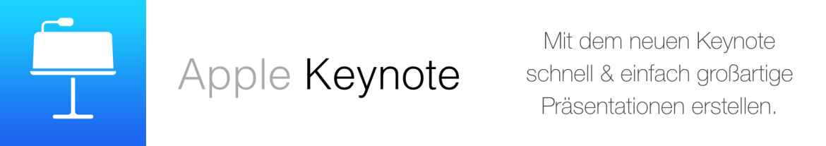 Apple Keynote (Apple macOS, iPadOS & iOS)